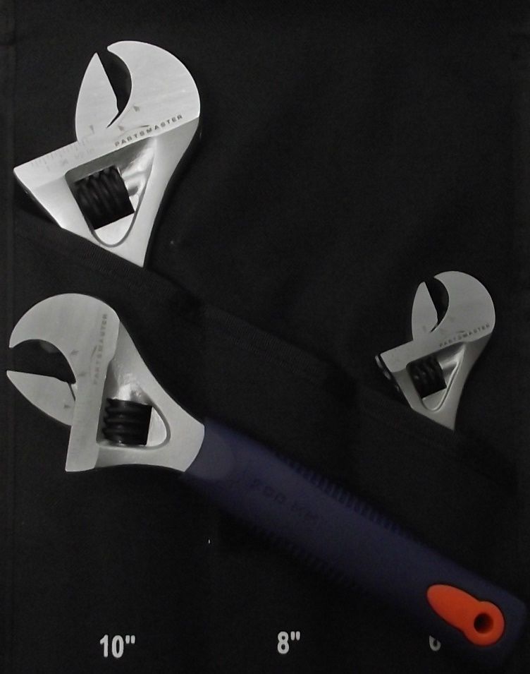 Partsmaster 89310230 4-Piece Autobahn Ergo Ratcheting Adjustable Wrench Set