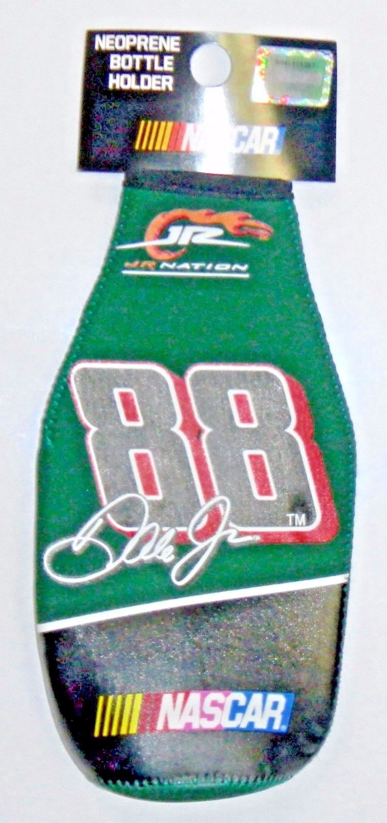 #88 Dale Earnhardt Jr Nascar Dark Green Neoprene Bottle Holder