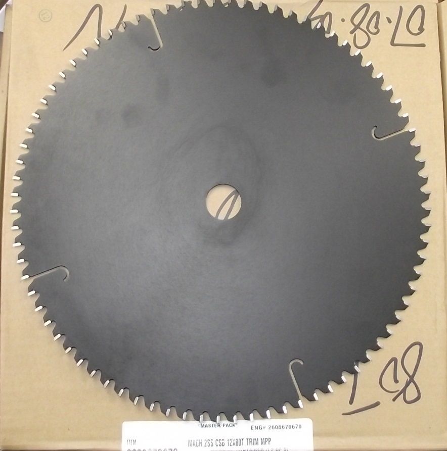 Craftsman 70670 12" x 80 ATB Carbide Trim Saw Blade Unmarked Bulk