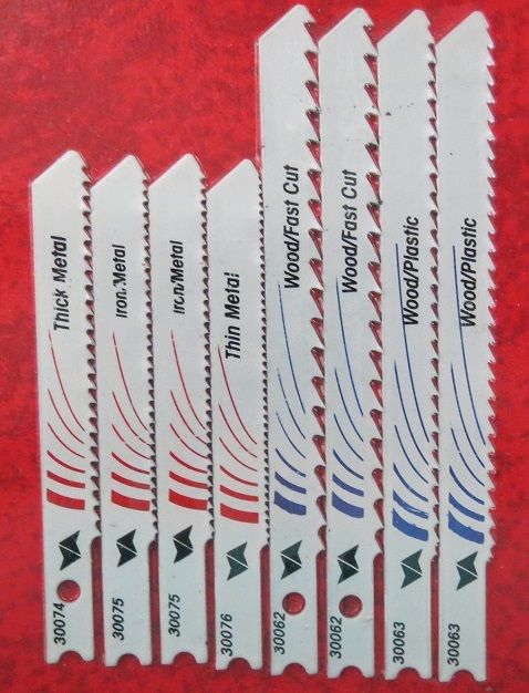 Vermont American 30086 Bi-Metal U-Shank Jig Saw Blade Set 8-Piece