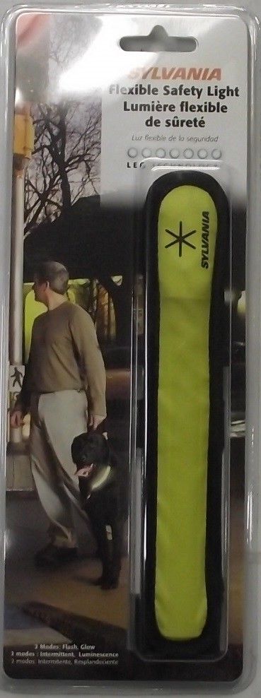 Sylvania 72055 Flexible Safety Light LED Band With 3 Mode Function Yellow Finish