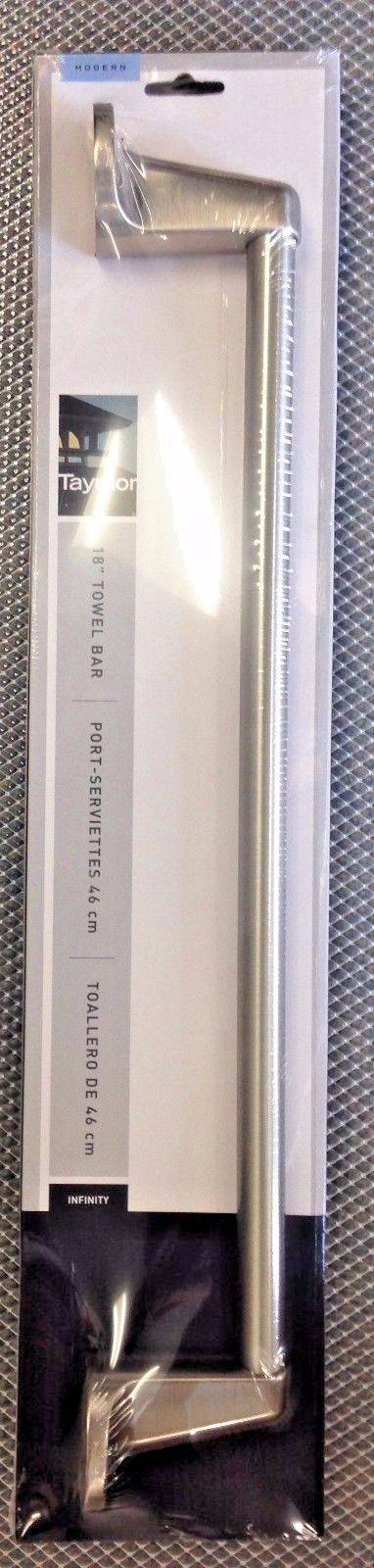Taymor 02-D8418SN Infinity 18" Satin Nickel Towel Bar