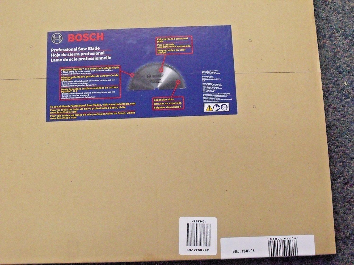 Bosch PRO1880GP 18" 80T General Purpose Saw Blade