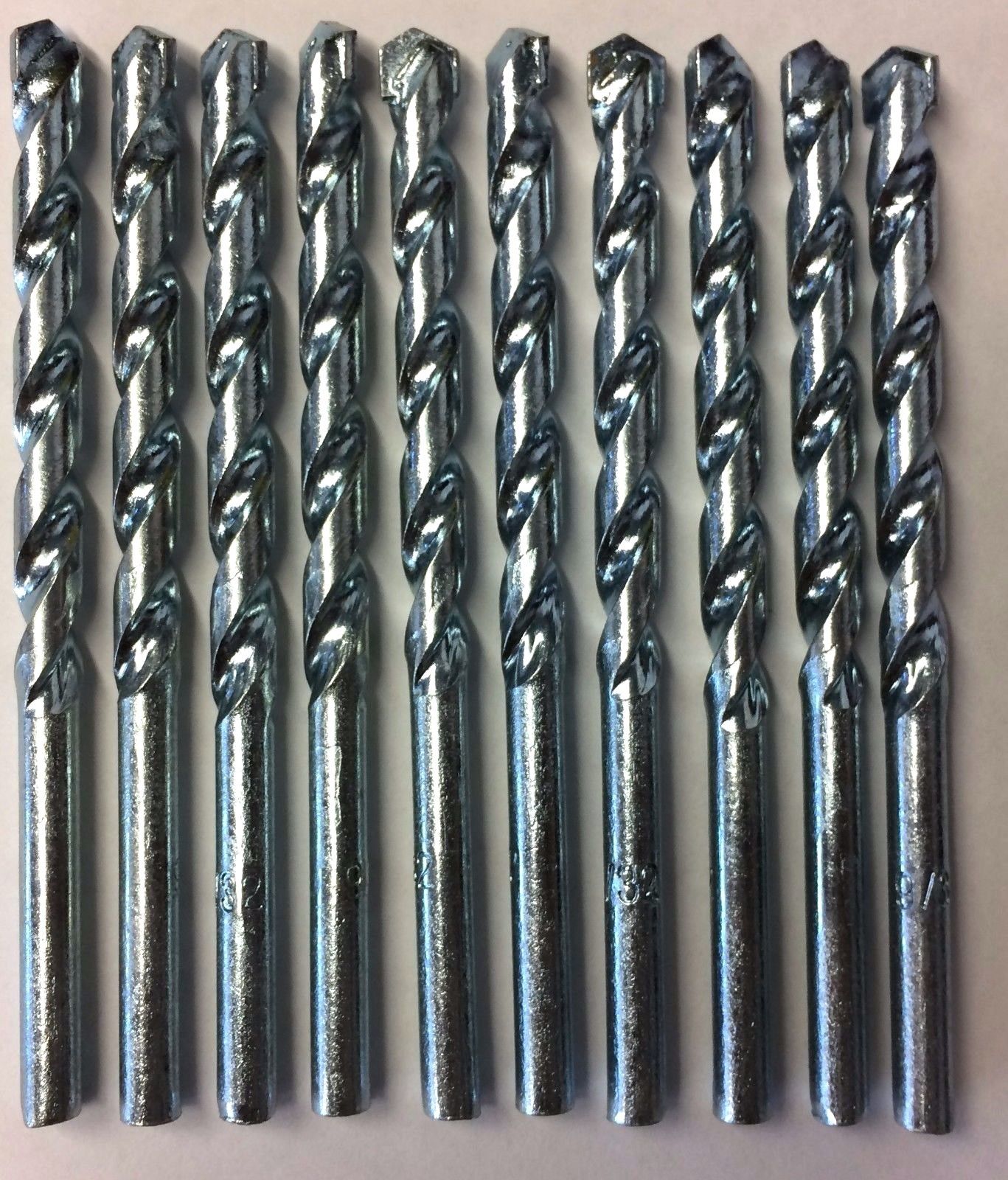 Vermont American 9/32 in. x 4 in. Steel Masonry Drill Bit 2608682693 10 PCS