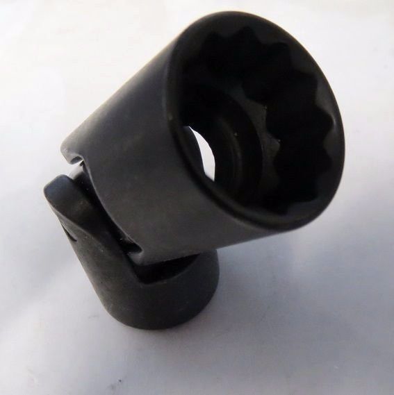 Armstrong 20-522 11/16" 12pt Flex Socket Black 1/2" Dr USA