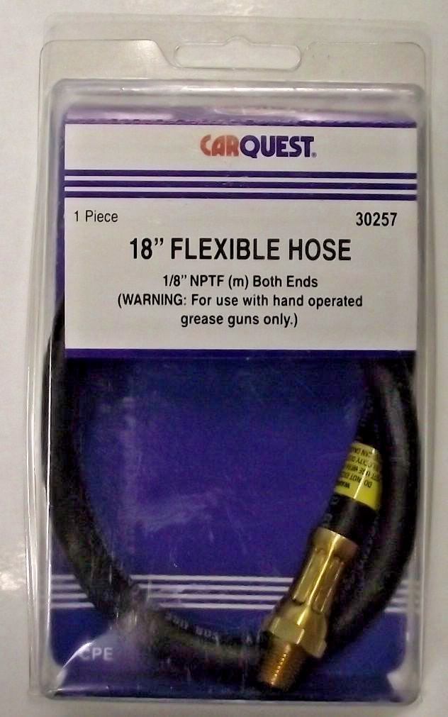 Carquest 30257 18" Flexible Grease Gun Hose USA