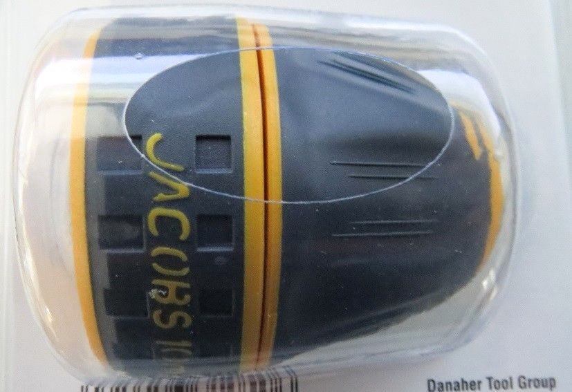 Jacobs 31050 3/8" SoftGrip Sleeve Keyless Drill Chuck 3/8" to 24 Mount