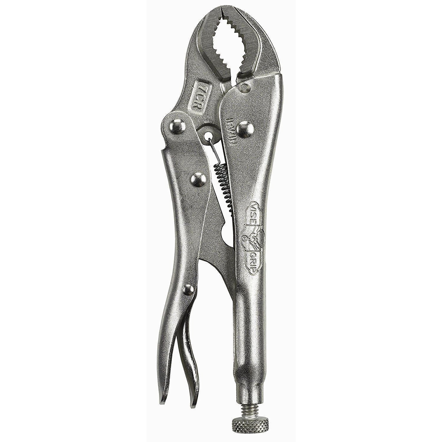 Irwin Vise-Grip 4935578 Locking Pliers, Original, Curved Jaw, 7" Carded 7CR