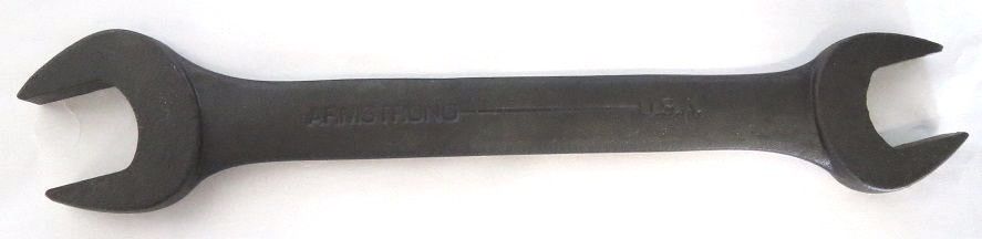 Armstrong 30-806 11/16" x 3/4" Open End Wrench Black USA