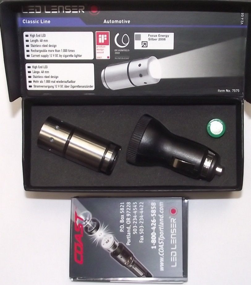 Coast 7575 Rechargeable Led Flashlight For The Auto