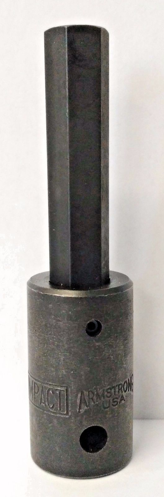 Armstrong 20-464 1/2" Drive 7/16" Impact Hex Bit Socket USA