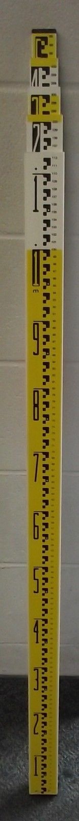 CST/Berger 06-905MMM 5m Leveling Rod 5 section-metric 1/2cm,mm Telescoping
