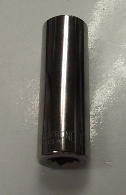 Armstrong 12-326 1/2" Drive x 13/16" 12-Point Deep Socket USA