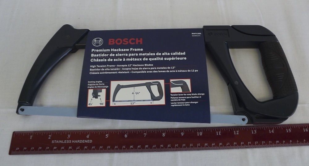 Bosch BHF1202 12" High Tension Hacksaw Frame Brazil