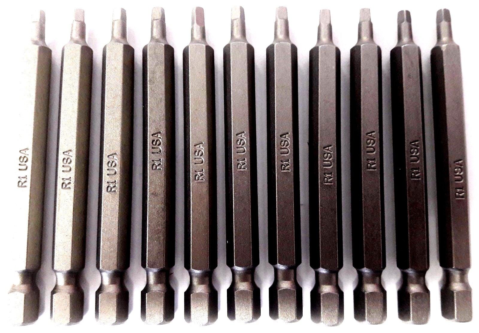 Bosch 29055 #1 x 2-3/4 Square Insert Bit 10-Pack USA
