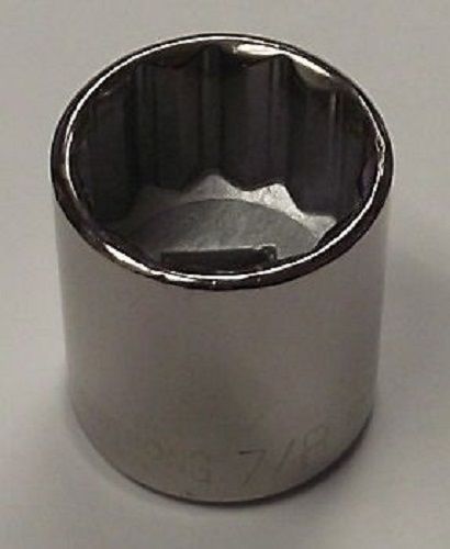 Armstrong 11-128 3/8" Drive 12 Point Standard Socket 7/8" USA