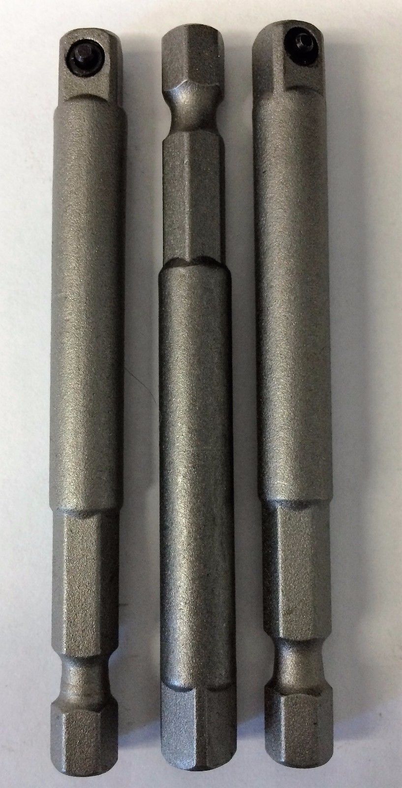 Bosch Magna 1/4" x 1/4" x 3" Sq. Socket Adapter 337570 3PCS