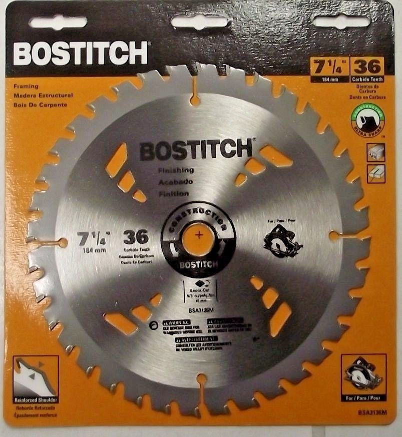 Bostitch BSA3136M 7 1/4" x 36T Circular Saw Blade