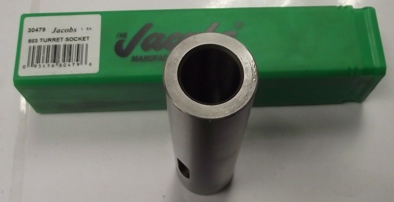 Jacobs 563 30479 Turret Socket Adapters, Morse Taper, Archer Series 500