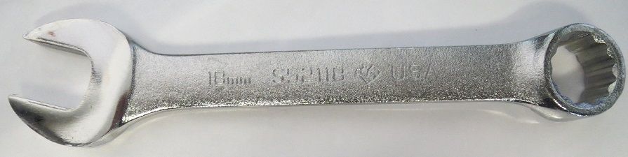 Armstrong S52118 12 Pt Short Satin Combination Wrench 18mm USA
