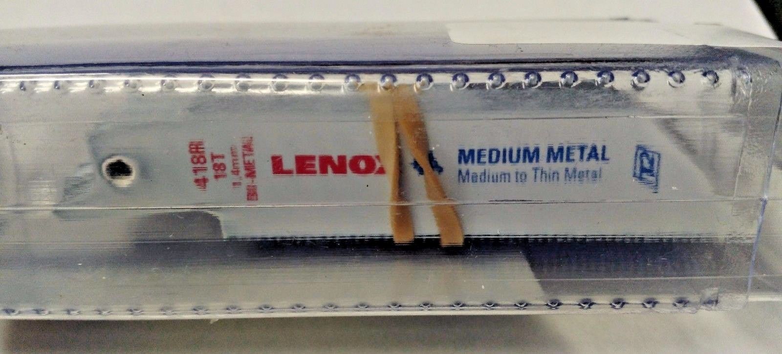 Lenox 20489B418R 4" x 3/4" 18 TPI Bi-Metal Reciprocating Blades USA 25 Pack