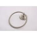 Taymor 02-D7904SN Maxwell Series Satin Nickel Towel Ring with Metal Ring