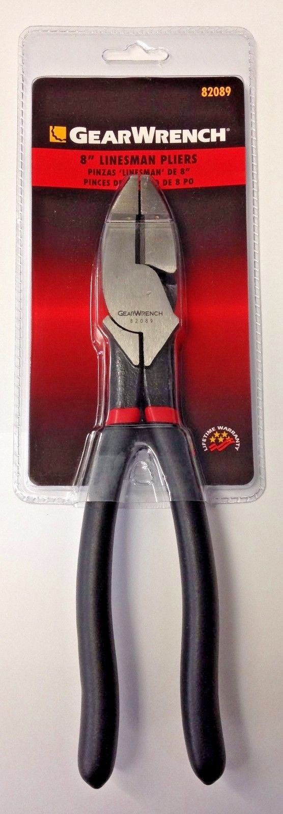 GearWrench 82089 8" Linesman Pliers