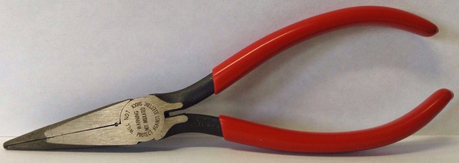 KLEIN Long Nose Telephone Work Pliers - Type E 71976 USA