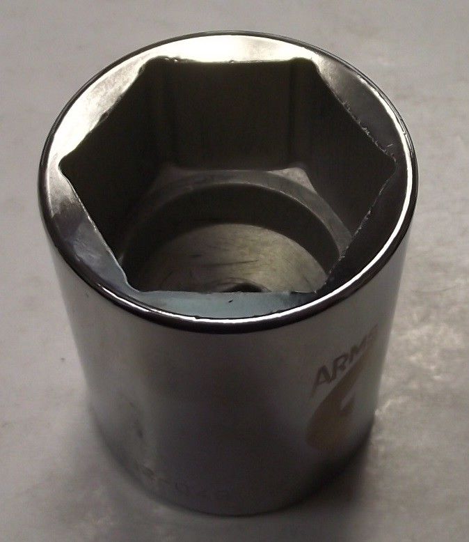 Armstrong 1/2" Drive 1-1/2" 6 Point Standard Socket USA 12-048