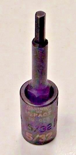 Armstrong 19-005 3/8" Drive 5/32" SAE Impact Socket Hex Bit USA