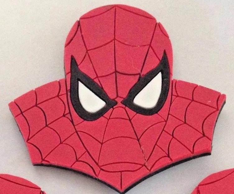 Spiderman BUS1 2-1/4" x 2" Marvel Rubber Bust Refrigerator Magnet (1 Piece)