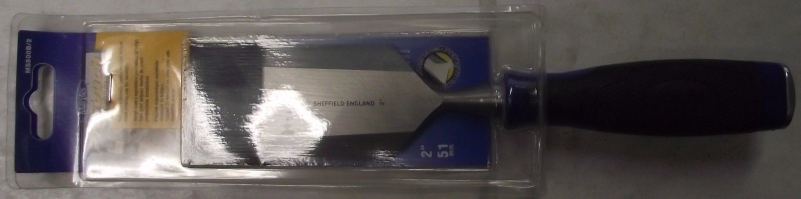 Irwin Marples MS500B/2" Pro Touch 2" Chisel With Striking Cap England