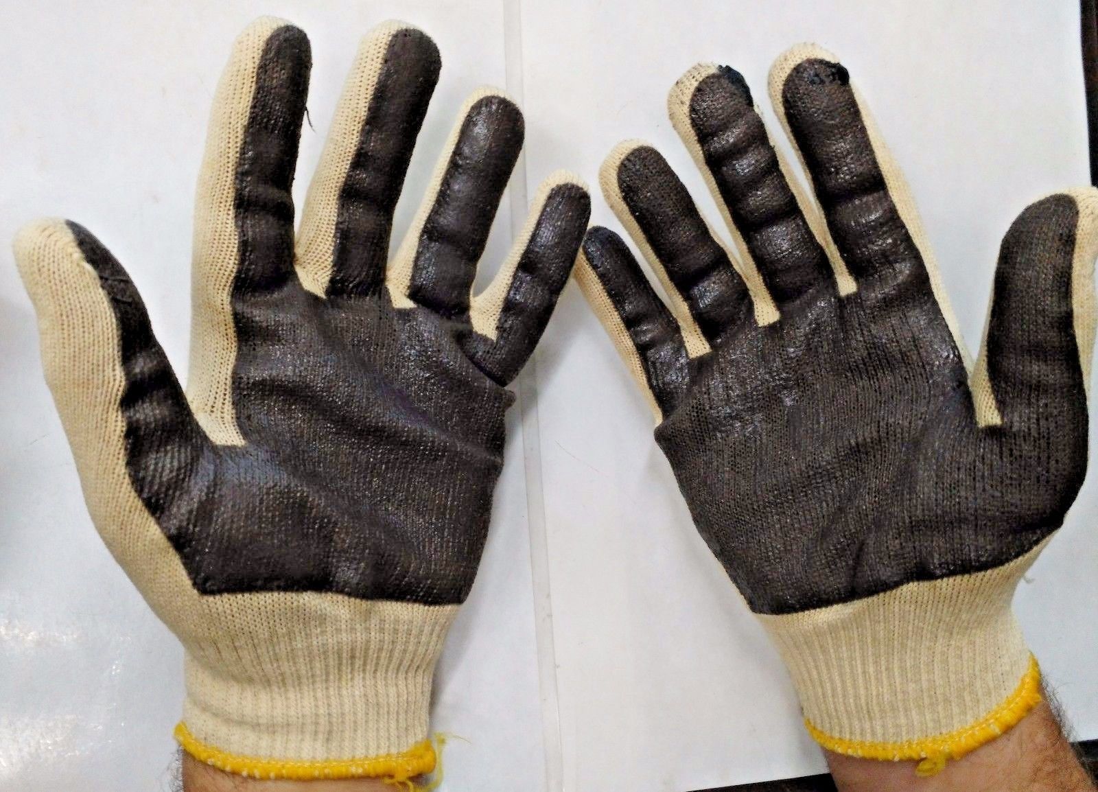 Magid 1395CX Vinyl Palm Knit GLOVE Cotton Men's Medium 1 Dozen
