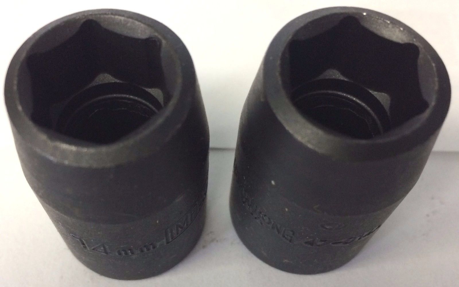 Armstrong 47-014A 14mm 1/2" Drive Impact Socket 6pt. USA 2PCS