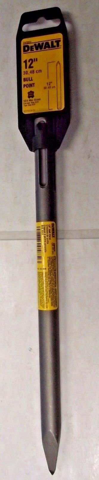 Dewalt DW5832 12" SDS Max Bull Point Chisel USA