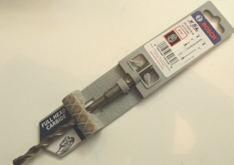 Bosch HCFC2051 5/16" x 6-1/2" SDS+ X5L Carbide Hammer Drill Bit Germany