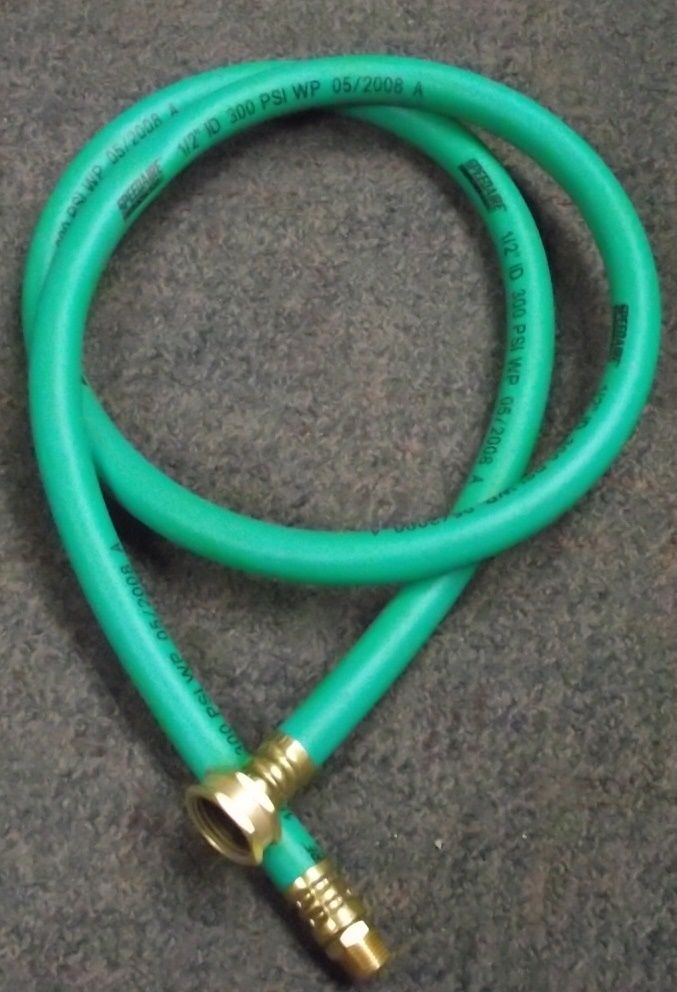 Speedaire Flexzilla L127-FZ-SPD 1/2" x 5' Lead-in Hose