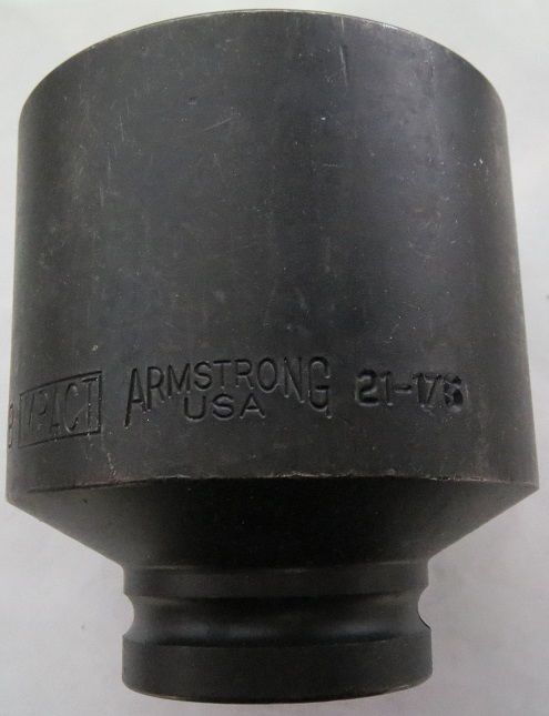 Armstrong 21-176 2-3/8" 3/4" Drive 12PT Impact Socket USA