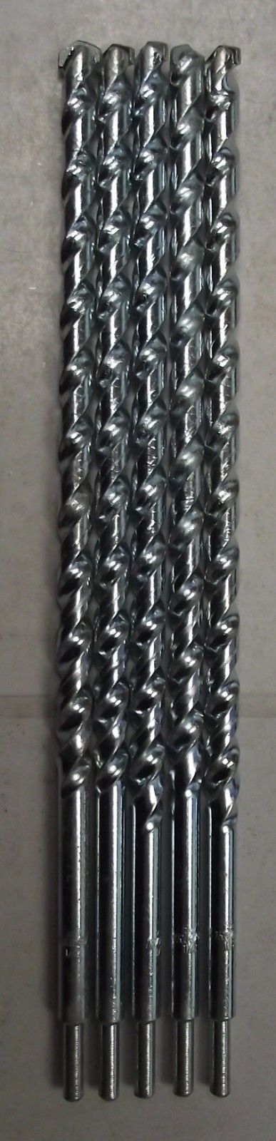 Triumph 38720 1/2 x 13 x 1/4 Masonry Hammer Drill Bits 5pcs 2610935032