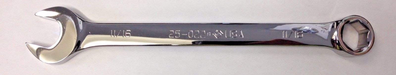 Armstrong 25-022 11/16" Full Polish Regular Combination Wrench 6 Point USA