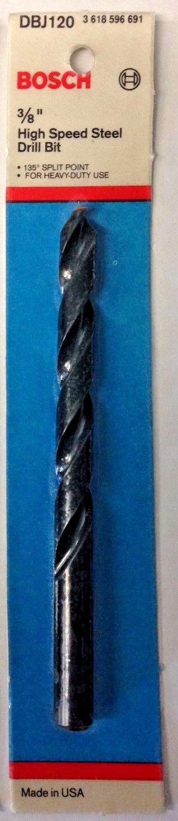 Bosch DBJ120 3/8" High Speed Steel Drill Bit USA Made