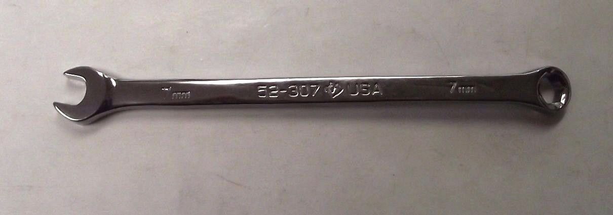 Armstrong 52-307 7mm Full Polish 6 Point Combo Wrench USA