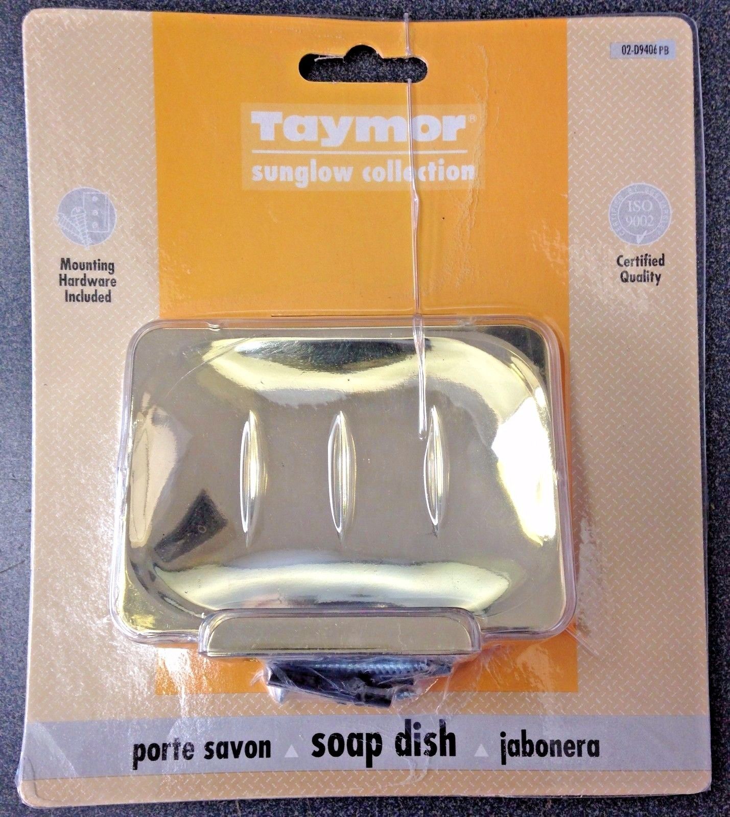 Taymor 02-D9406PB Sunglow Collection Soap Dish (Polished Brass)