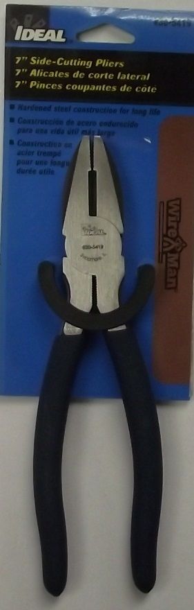 Ideal 30-5419 7" Wireman Side Cutting Pliers