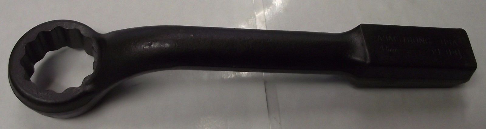 Armstrong 59-041 41mm Black Oxide 12 Point 45 Degree Offset Striking Wrench USA
