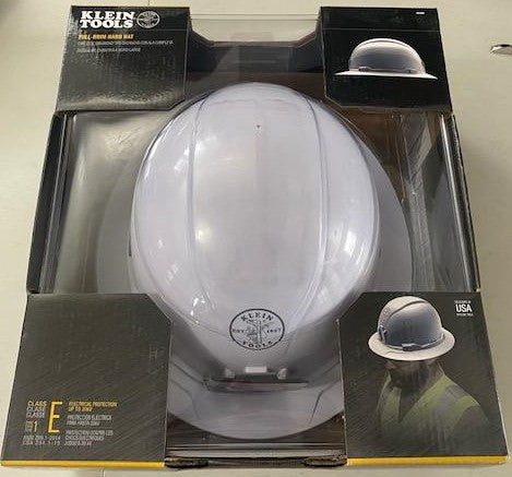 Klein Tools 60400 Hard Hat Carp Helmet Safety Work Gear Non Vented Full Brim Style