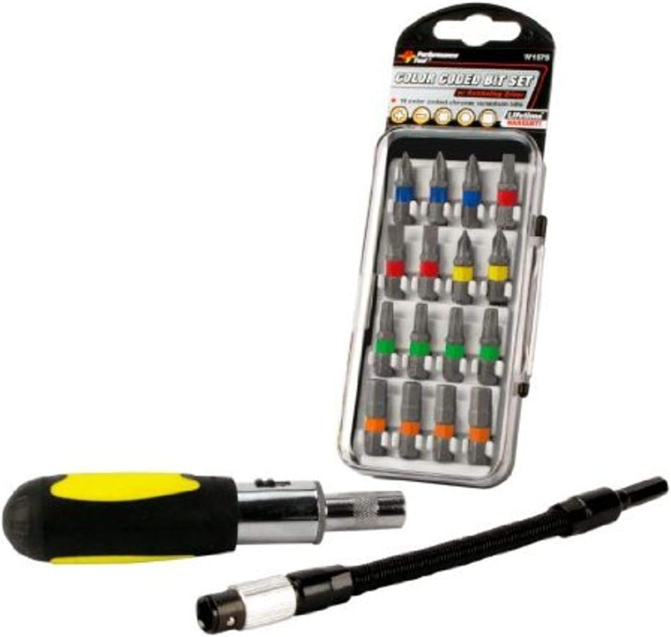 Performance Tool W1575 Color Coded Bit Set