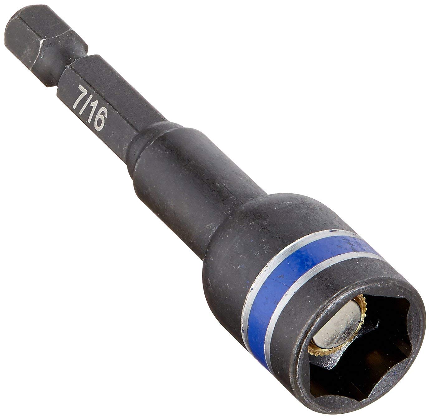 Irwin 1837554 2-9/16" x 7/16" Lobular Impact Magnetic Nutsetters 3 Pack
