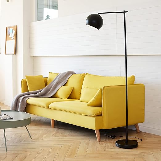 Globe Electric 67503 Floor Lamps, Molly (Black)