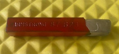 Armstrong 87-623 Tool Steel Cut Carbide Grade AR-6 a-5 USA